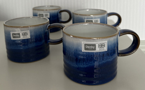 Set denby blue haze small - of,