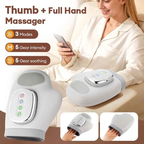Cordless hand massager with - cordless,