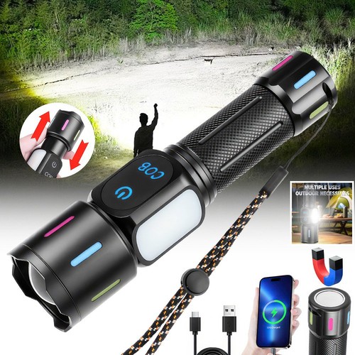 Magnetic led flashlight torch - led,