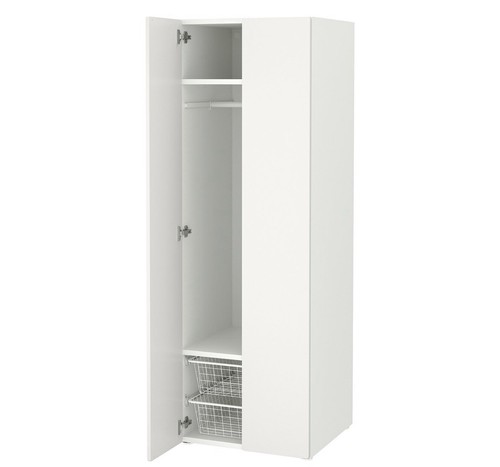 White ikea door wardrobe - ikea,