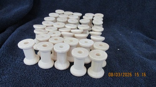 40pcs natural color wood empty - natural,