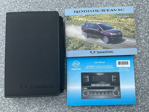 Ssangyong rodius stavic - rodius/stavic, owners