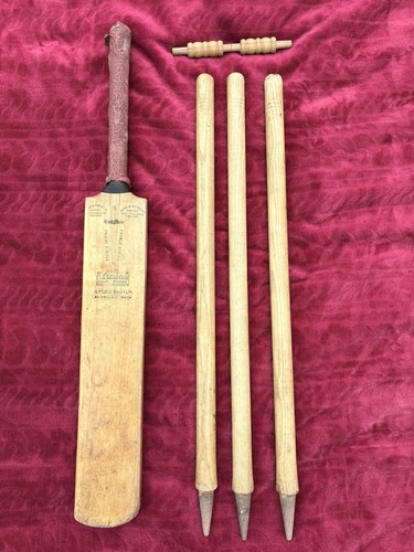 Vintage cricket bat - vintage,