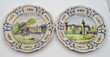 2 VEUVE PERRIN FRENCH FAIENCE