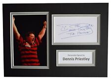 Dennis Priestley Signed