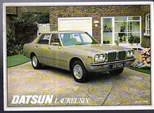 Datsun laurel six litre - datsun,