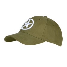 US Army Allied Star Baseball Cap Olive Seals Navy Marine Usmc Hummer Truck 3-D