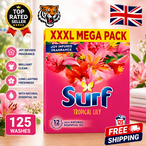 Surf washing powder - washing, tropical