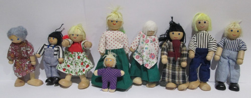 Toy wooden dolls house - toy,
