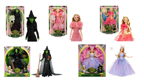 Wicked movie dolls glinda - dolls, –