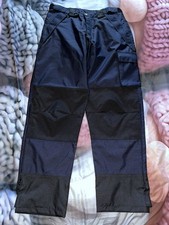 Elka Waterproof Black Trousers