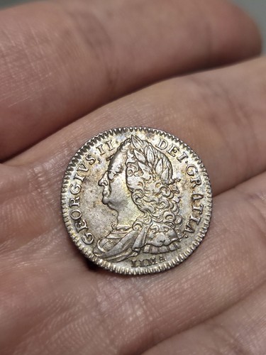George lima sixpence vf - george, ii