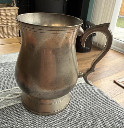 Metal beer tankard - metal,