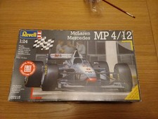 Revell Team Mclaren Mercedes MP 4/12 1:24 Scale F-1 Model 07215 (Started)