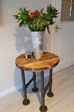 Round Coffee Table - Rustic