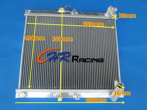 3row aluminum radiator - aluminum,