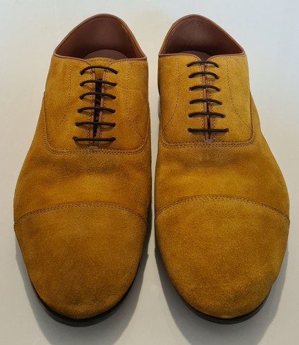Doucal suede leather oxcap - doucal's,