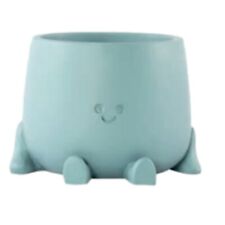 Cement Blue Plant Pot Cover