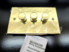 Volex-Crabtree, 2 Way, Brass