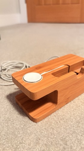 Apple watch charger and stand - and,