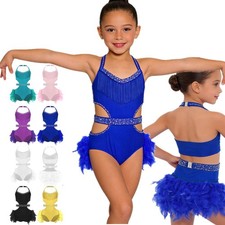 UK Girls Latin Dance Costume
