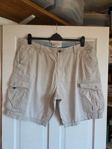 Mantaray cream cargo shorts - cargo,