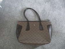 Radley Large Tote Bag / Laptop Bag  EXCELLENT CONDITION  Fabric and Leather