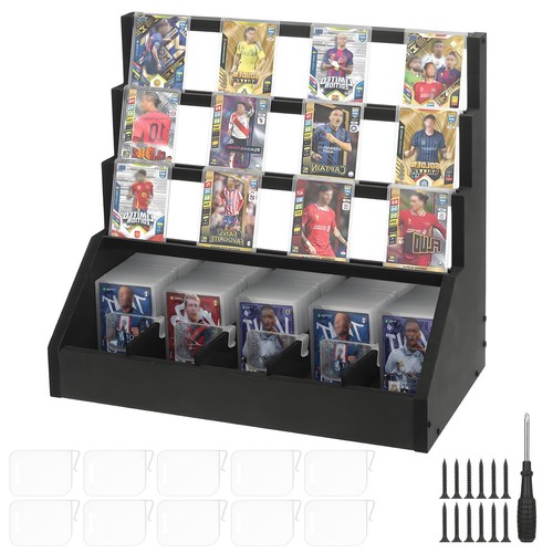 Trading card display stand - trading,