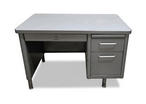 Vintage steel case metal - steel,