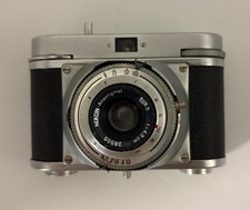 Nixon Ideal Color 35 Camera with Anastigmat 45mm f3.5 lens Germany 1954 Cased