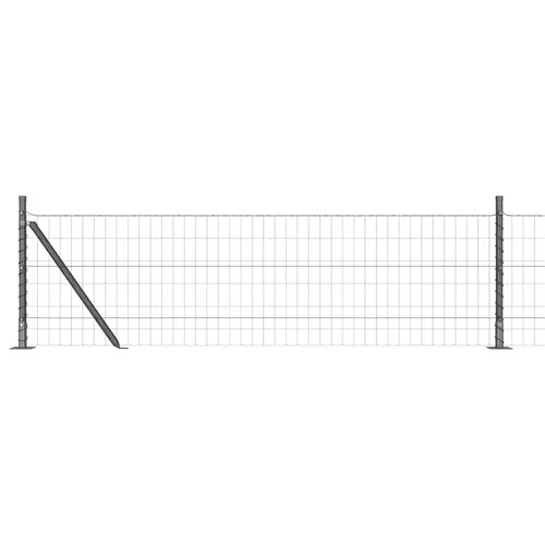 Euro fence with concrete base - euro,