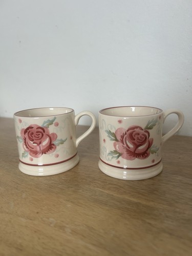 Pair emma bridgewater rose - pair,