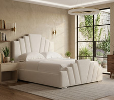 Art Deco Sunrise Crown Bed