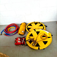 2 MFC Survival Air Lift Cushion Recovery Airbags + Cylinder, Pipes & Control Box