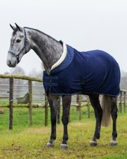 Horse Fleece rug Show Rug Brilliance Anti-Pill Fabric Blueberry  CLEARNCE