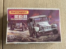 Matchbox 1:76 Krupp Protze KFZ 69 3.7cm   Kit with Diorama Base