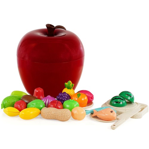 Play food cutting toy set - play,