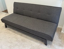 MADE.com grey sofa bed