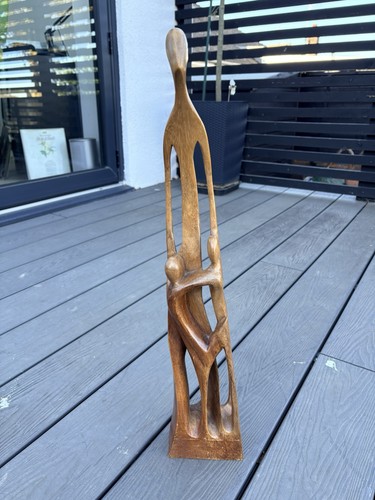 Vintage 1970 large carved - vintage,