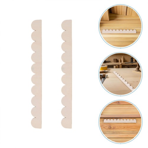 12pcs unfinished scalloped - 12pcs,