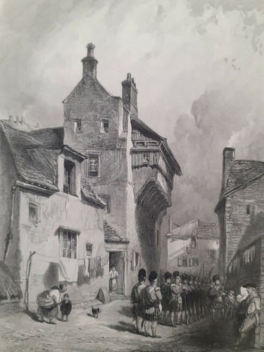 Scottish engraving street - scottish,