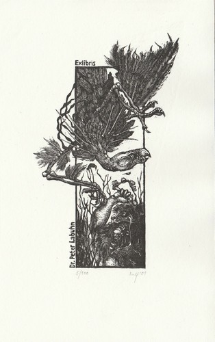 Exlibris bettina rulf for - exlibris,