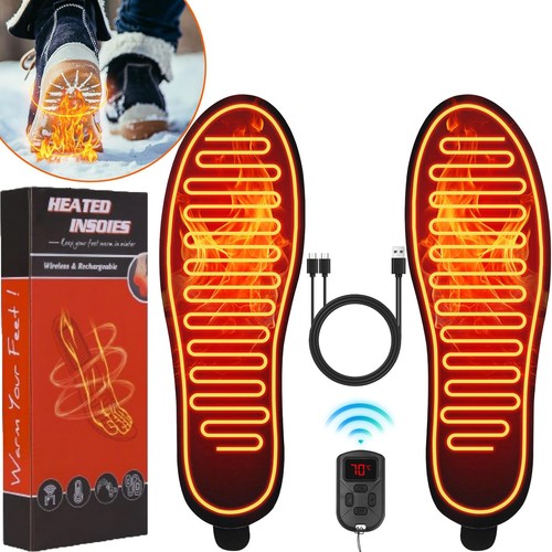 Usb heated insoles for men - insoles,