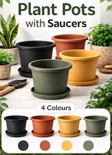 Small Plastic Plant Pot with