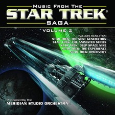 Meridian Studio Orchestra : Music from the Star Trek Saga - Volume 2 CD (2018)