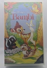 Bambi 1997 Disney VHS movie