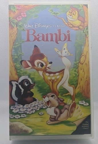 Bambi 1997 disney vhs movie - disney,