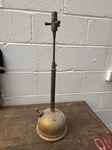 Tall old tilley table lamp - tilley,