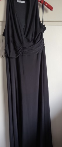 Black jersey maxi - maxi, dress