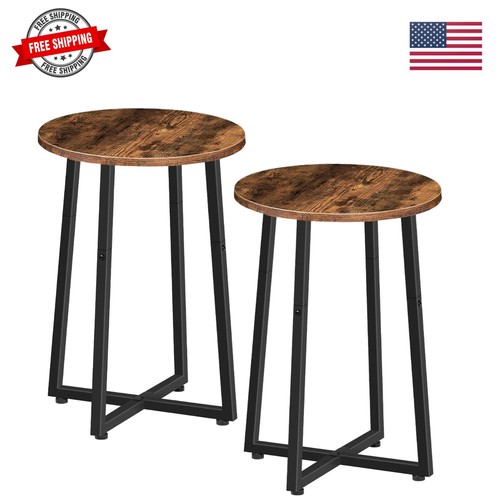 Side tables set round - of, 2,